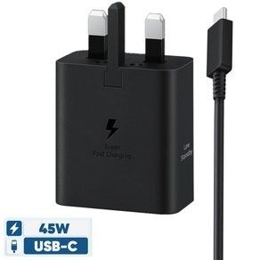 شارژر سامسونگ مدل EP-T4511 توان 45 وات سه پین همراه کابل