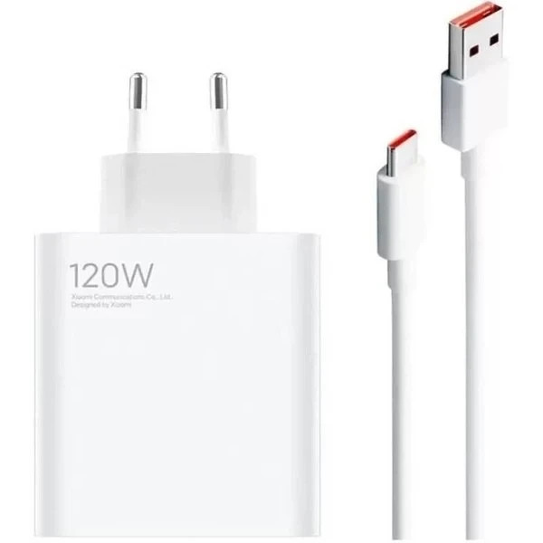 شارژر 120 وات شیائومی مدل MDY-13-EF به همراه کابل | Xiaomi HyperCharge 120W