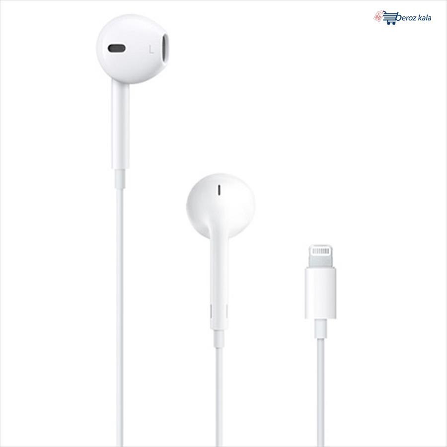 هندزفری با سیم اپل مدل EarPods کانکتور لایتنینگ